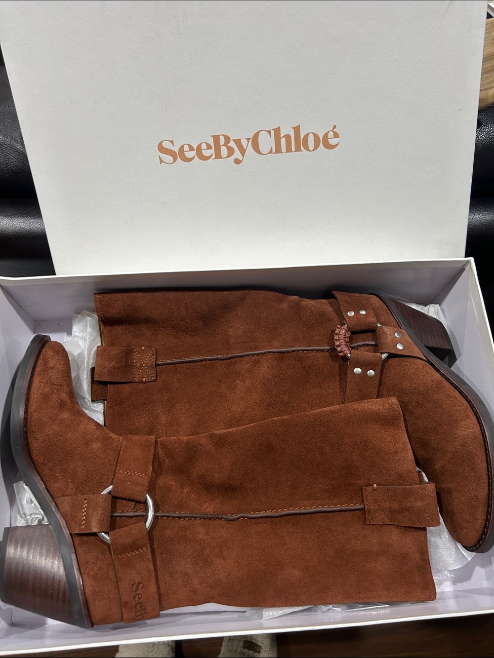 see by Chloe boots size 38